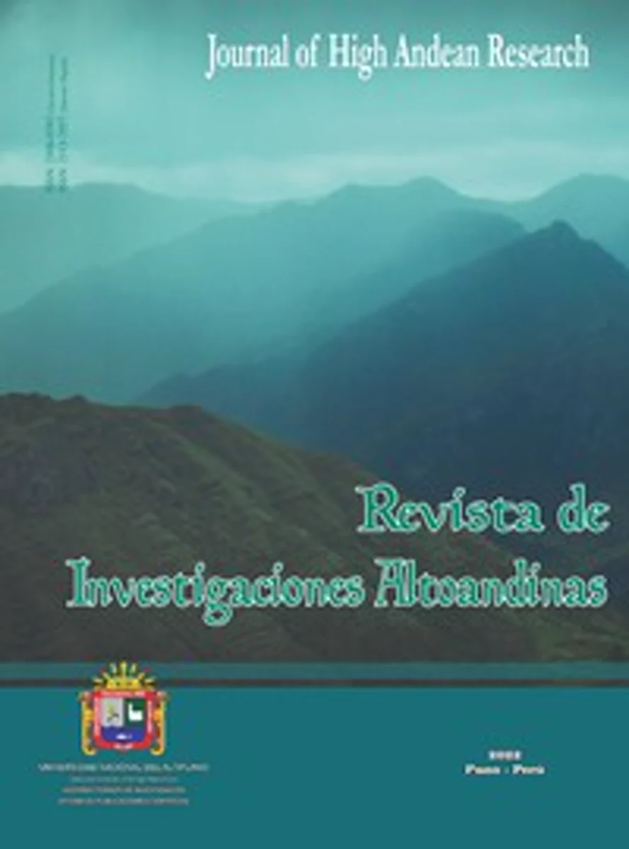 Portada de Revista de Investigaciones Altoandinas