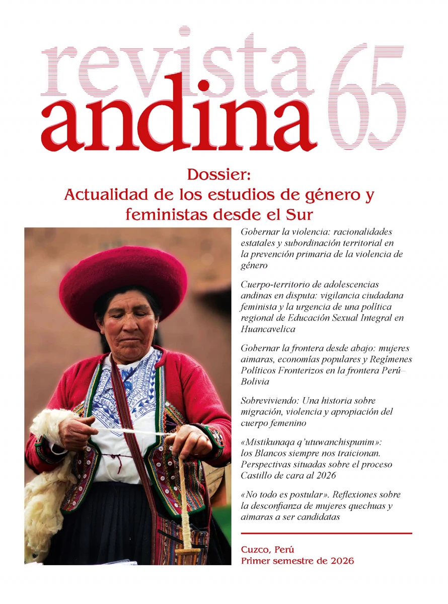 Portada de Revista Andina